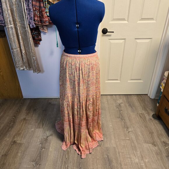 Spell & the Gypsy, Poinciana Maxi Skirt, Cotton Candy, XL (like M), EUC - Picture 5 of 7